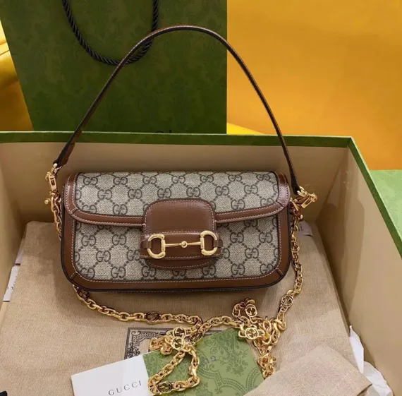 Мини-сумка через плечо Gucci Horsebit 1955