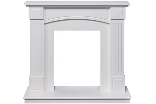 Каминокомплект Boston - Белый (Высота 925см) с очагом Danville Brass FB2