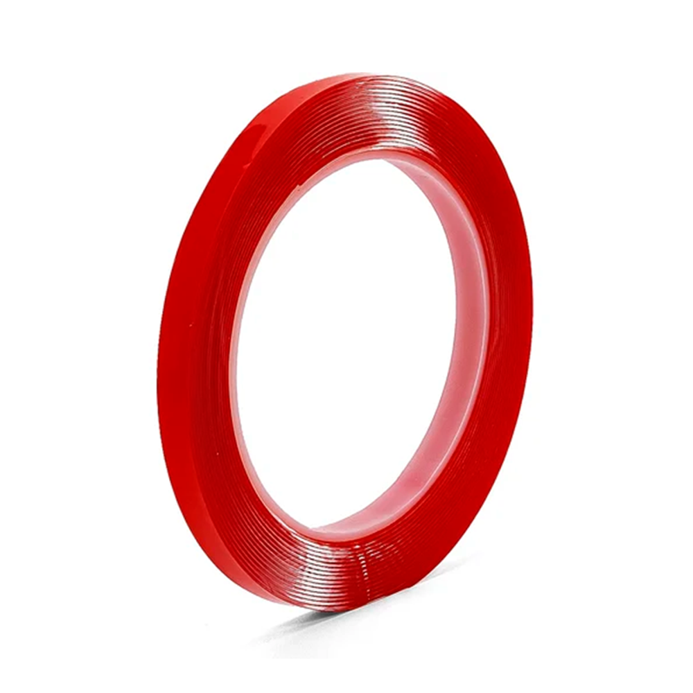 Двухсторонняя клейкая лента на акриловой основе (8 мм; 5 м) "РОСОМАХА" (930008)