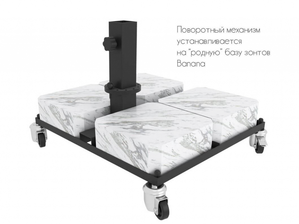 Механизм поворота зонта на 360 градусов для Banana Classic Details