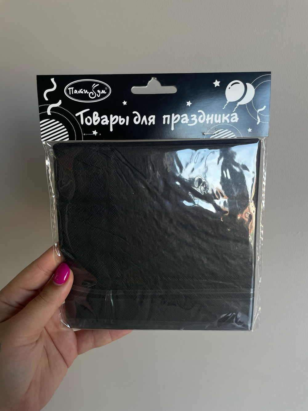 Y Салфетки Black 33 см X 33 см 12 шт.