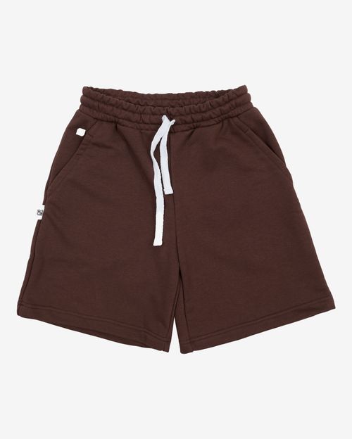 Шорты One Two Wide Shorts LOGO French Roast