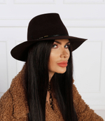 Хлопковая шляпа harris Ba&sh - коричневый(2H22HARR)