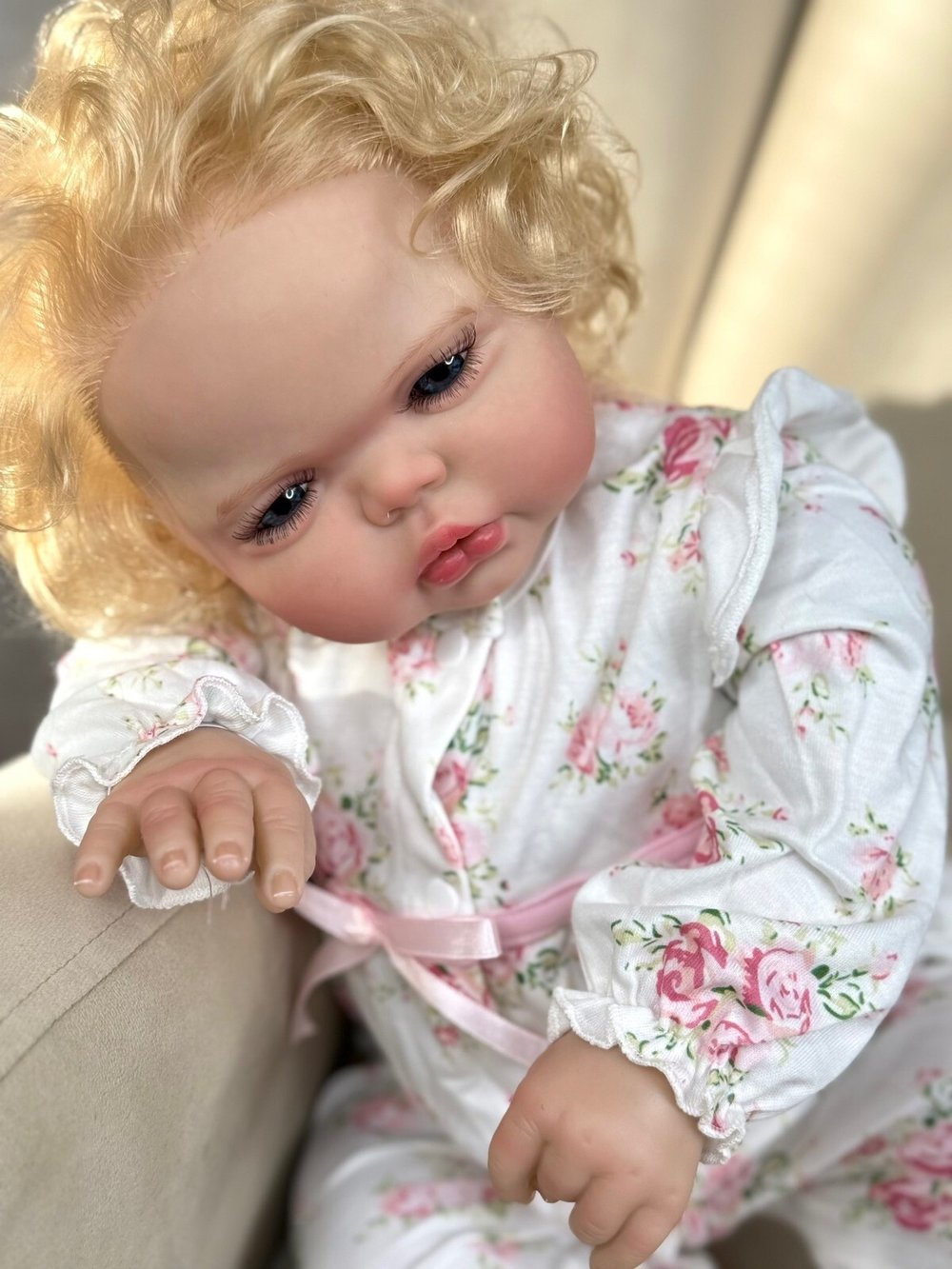 Кукла Реборн мягконабивная 60см (FA-943)