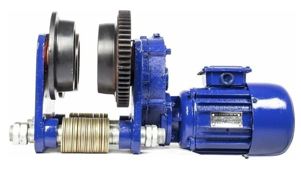 Тележка для балок подвесных концевых TOR 5,0 т приводная 1004481