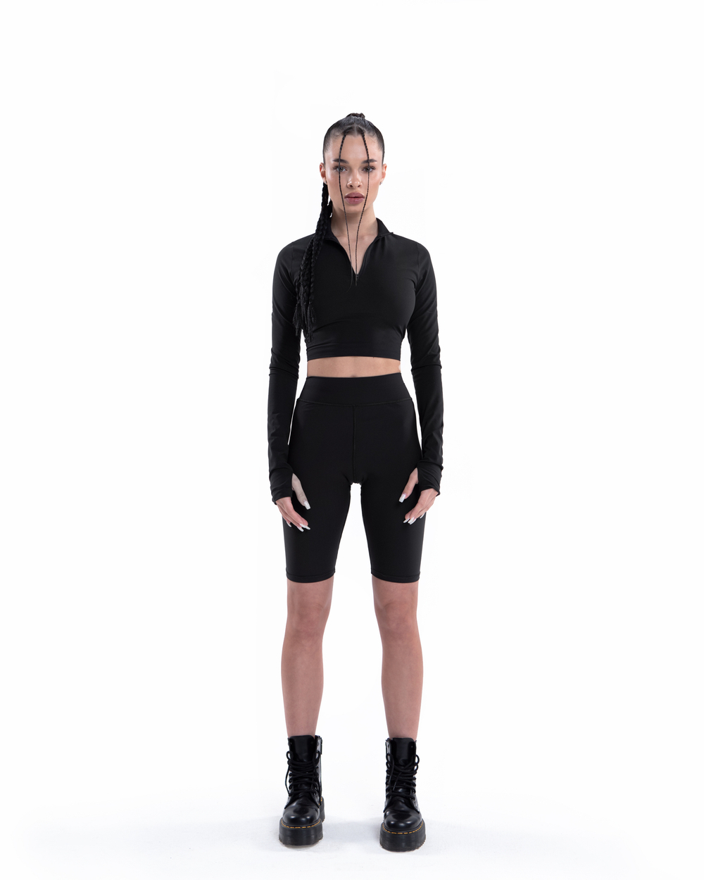 CYCLING SHORTS "PURE" BLACK