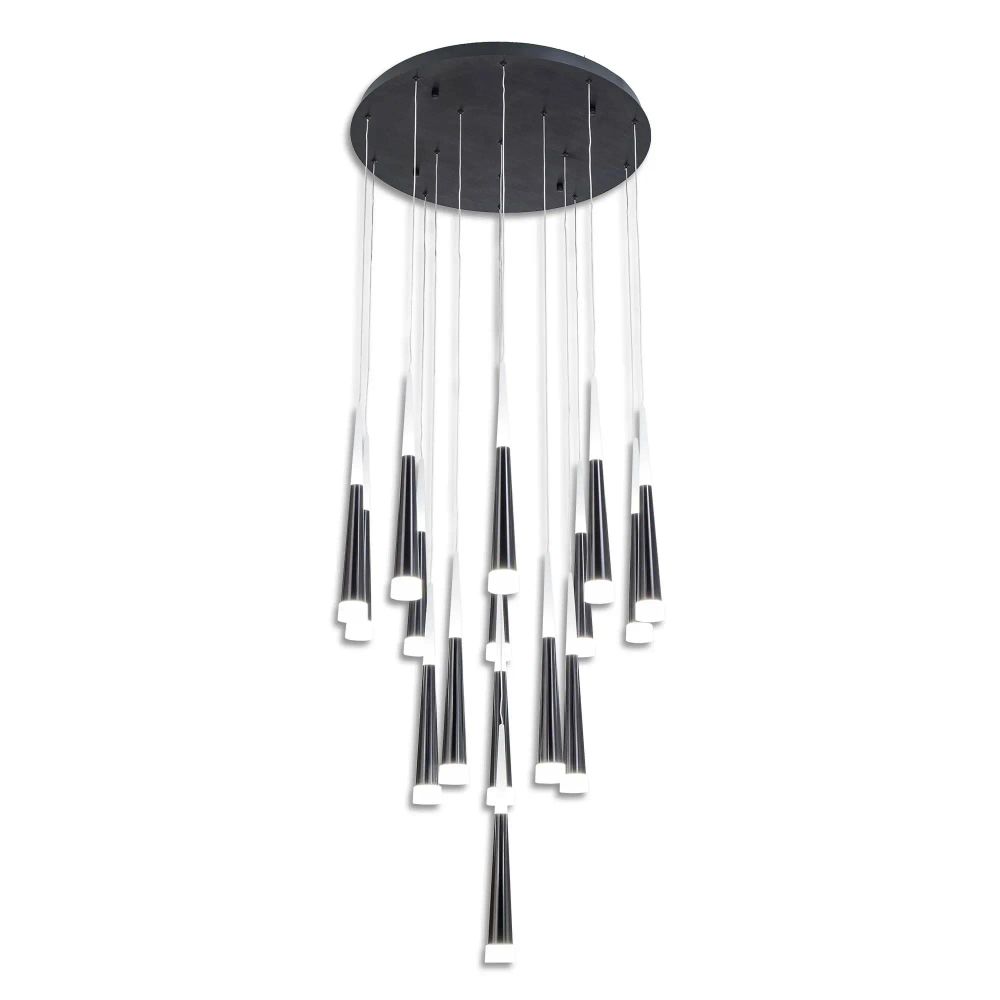 Citilux Вегас CL227161 LED Люстра каскадная Чёрная