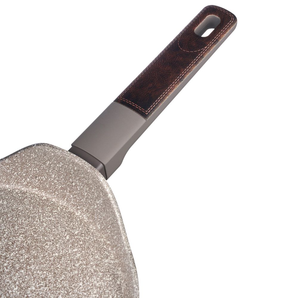 СКОВОРОДА БЛИННАЯ С АНТИПРИГАРНЫМ ПОКРЫТИЕМ PFLUON MARBLE, 24*4,3 СМ