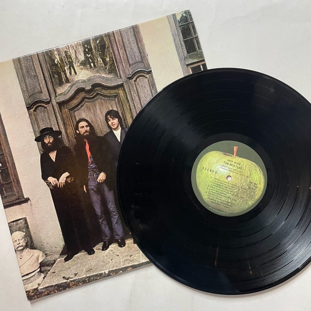 Винтажная виниловая пластинка LP The Beatles Hey Jude (The Beatles Again) (USA 1974)
