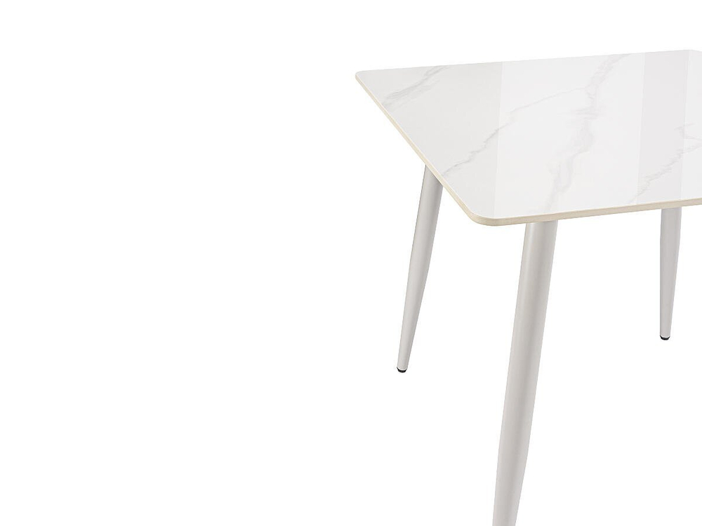 Стол Uni-Form-S.2B SGrey/White Gloss Marble 727*800*800