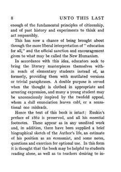 Unto this last | John Ruskin