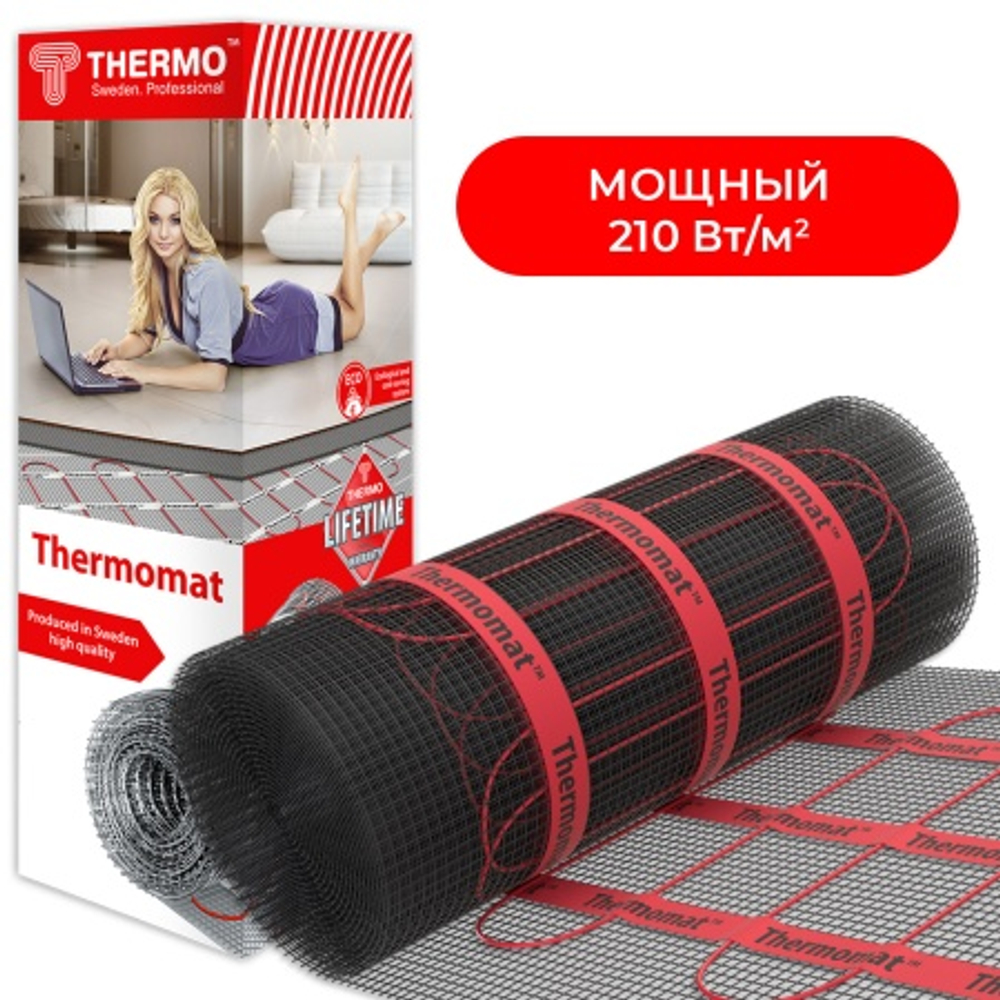 Нагревательный мат Thermomat TVK-210 5,7 м²