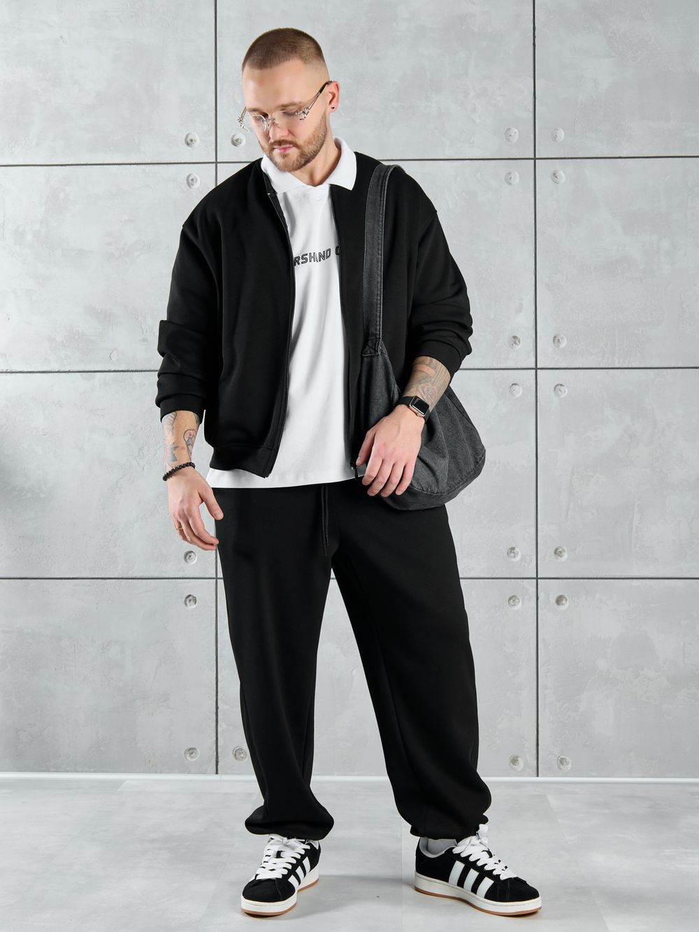 Костюм мужской Лининг-3 Виотекс ЧЁРНЫЙ