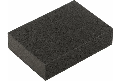 38392М Губка шлифовальная Р 80 алюминий-оксидная, средняя жесткость, 100х70х25мм MOS