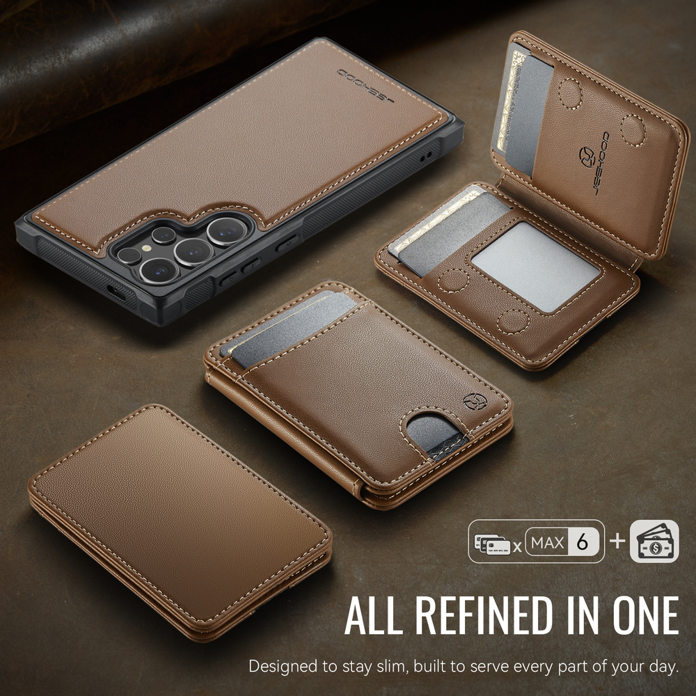 Чехол CaseMe Cardholder 2 in 1 Samsung Galaxy S25 Ultra