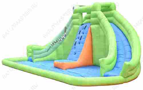 Батут для детей на дачу "Крокодил " 6,9*4*2,8 м