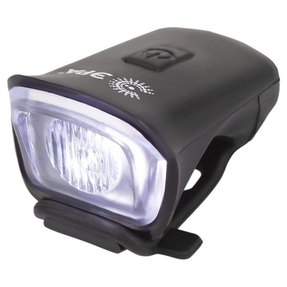 Велосипедный фонарь светодиодный ЭРА VA-701 6 Вт, SMD, аккумуляторный, передний, micro USB, черный | Велосипедные  фонари