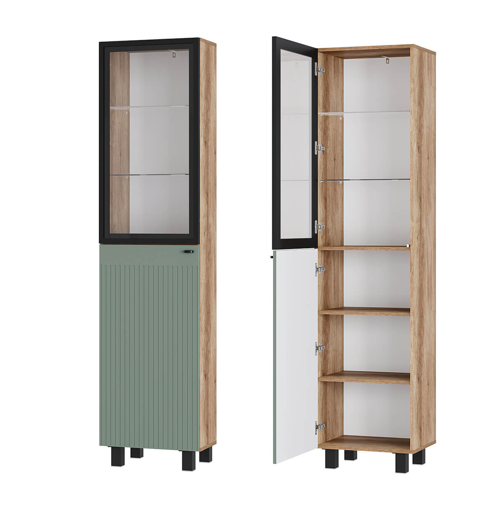 Пенал Олива ПН-03 дуб каньон/эвкалипт софт MF12