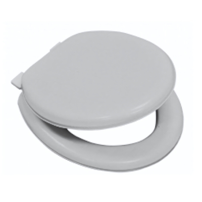 Мягкая крышка-сиденье для унитаза "VANNA LUX" цвет серый