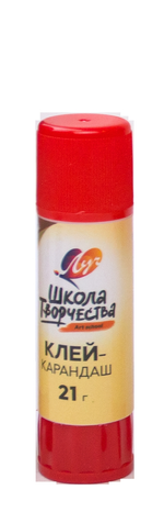 Клей-карандаш 21г. "Школа творчества" (Луч)