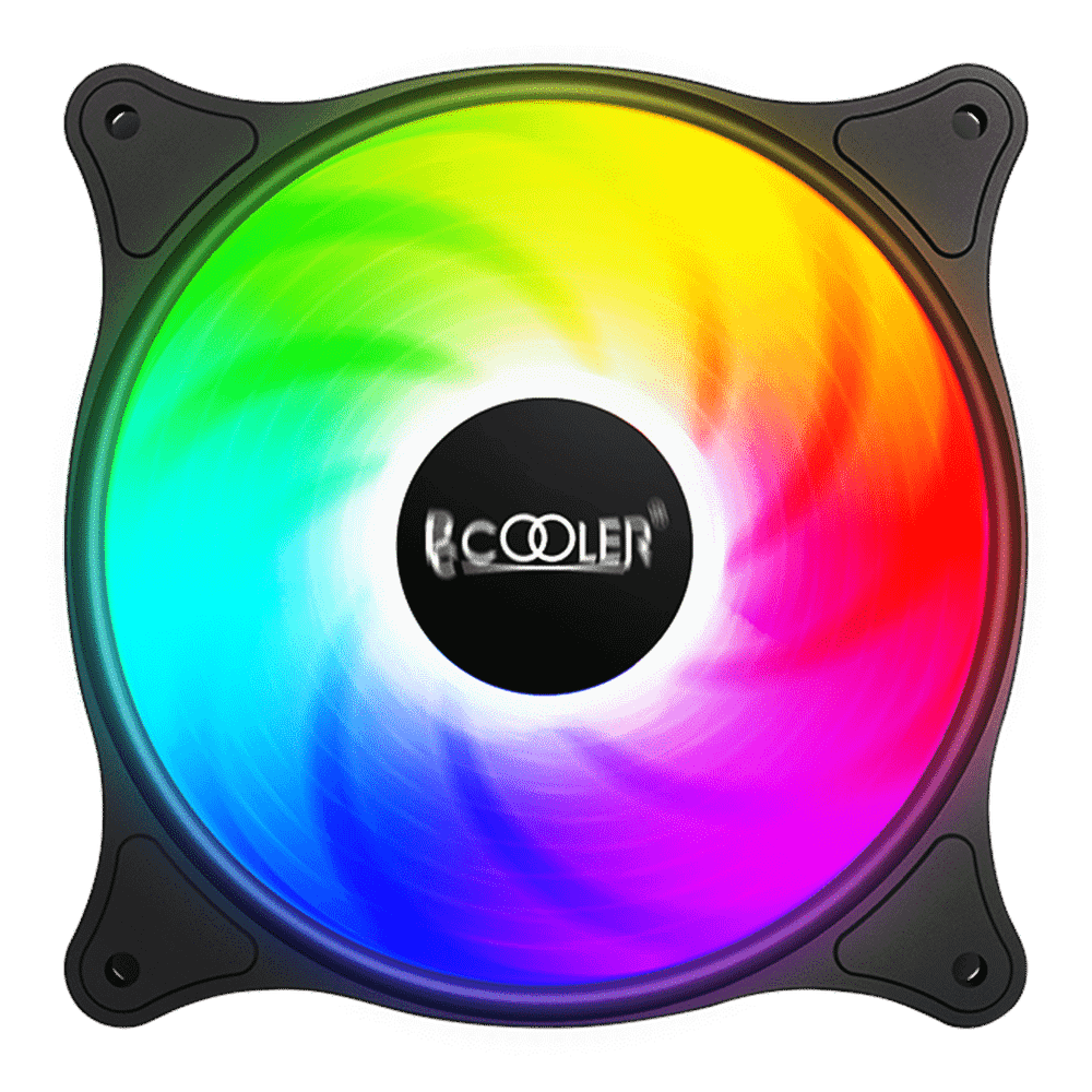 Вентилятор для корпуса PCCooler FX 120 ARGB BK 3 IN 1 3x(120x120x25mm) 1000-2000RPM 52,79CFM Black