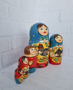 Матрешка "с курочкой" традиция 5мест