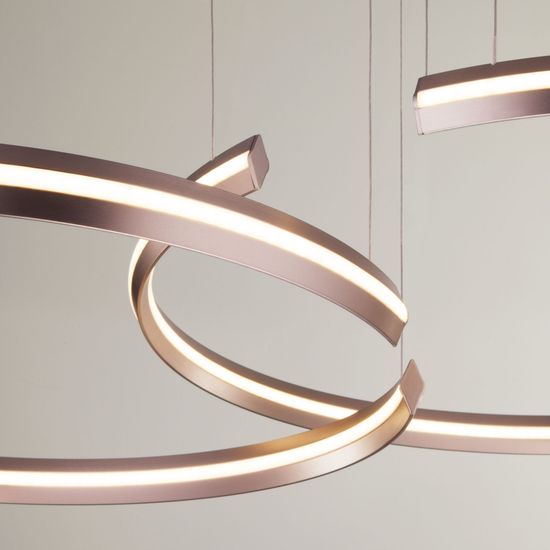 90180/3 / подвесной светильник / сатин-никель