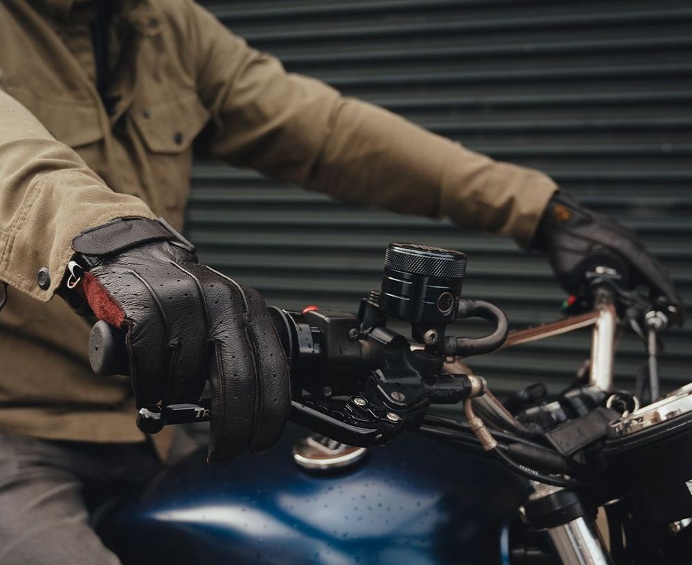 Gants Cuir Helstons Oscar Air / Коричневые