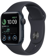 Apple Watch Series SE 2 40 мм, Sport Band корпус из алюминия цвета «тёмная ночь»