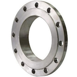 Flat flange Elephant pn25-01-1-b-12h18n10t, body material - stainless steel AISI 321