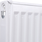 Радиатор панельный профильный ROMMER Ventil тип 11 - 300x1200 мм (подключение нижнее, цвет белый)