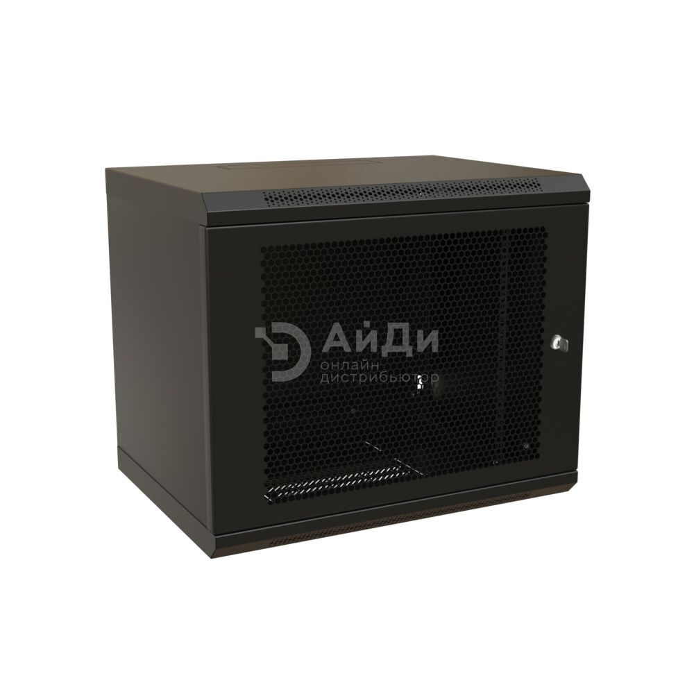 Шкаф телекоммуникационный настенный WRline WR-TW-1245-SD-RAL9004
