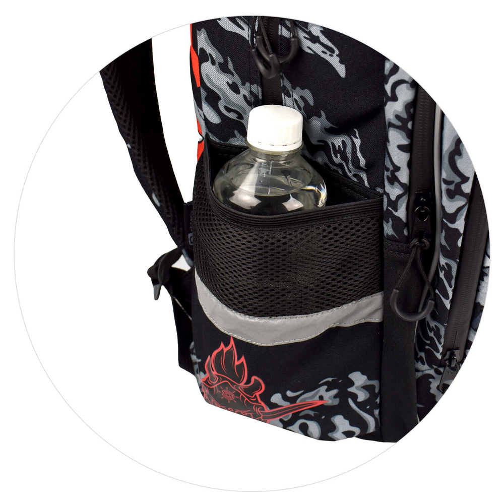 Рюкзак школьный, Феникс+, 31х44х16 см, полиэстер, сублимационная печать, 1 отделение (-я)