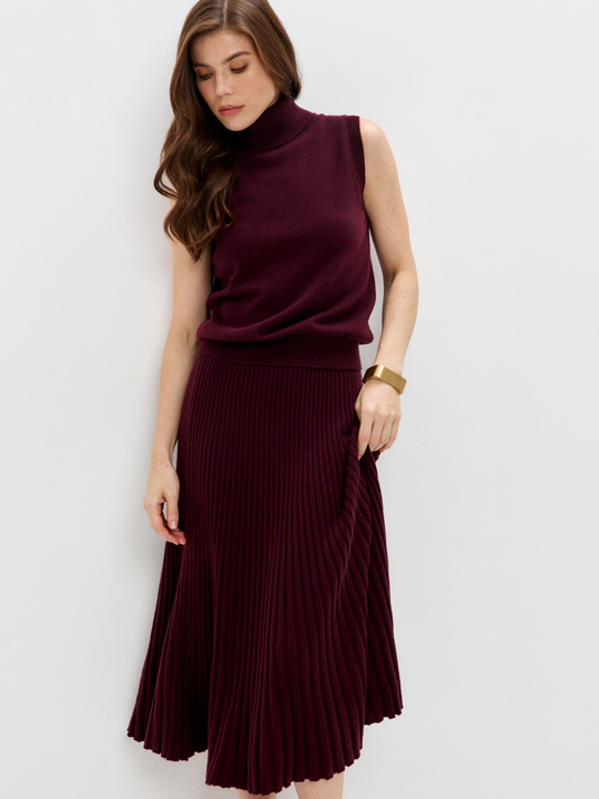 Кашемировая юбка