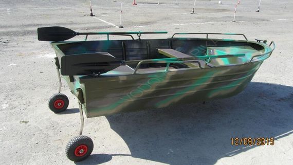 Алюминиевая моторно-гребная лодка Охотник 320