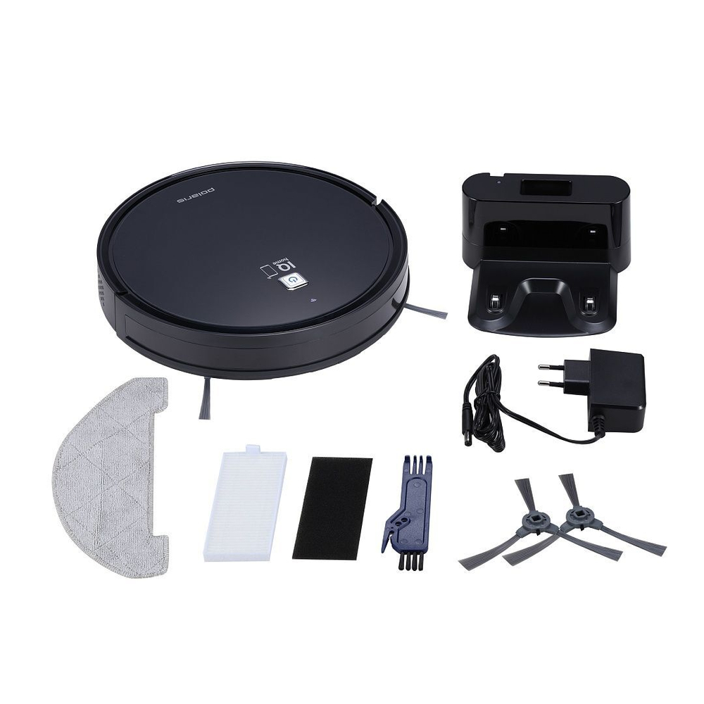 Робот-пылесос POLARIS PVCR 4105 WI-FI IQ Home Aqua Черный CN