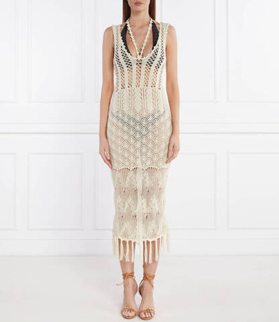 Платье Patrizia Pepe - кремовый(2A2732 K184)