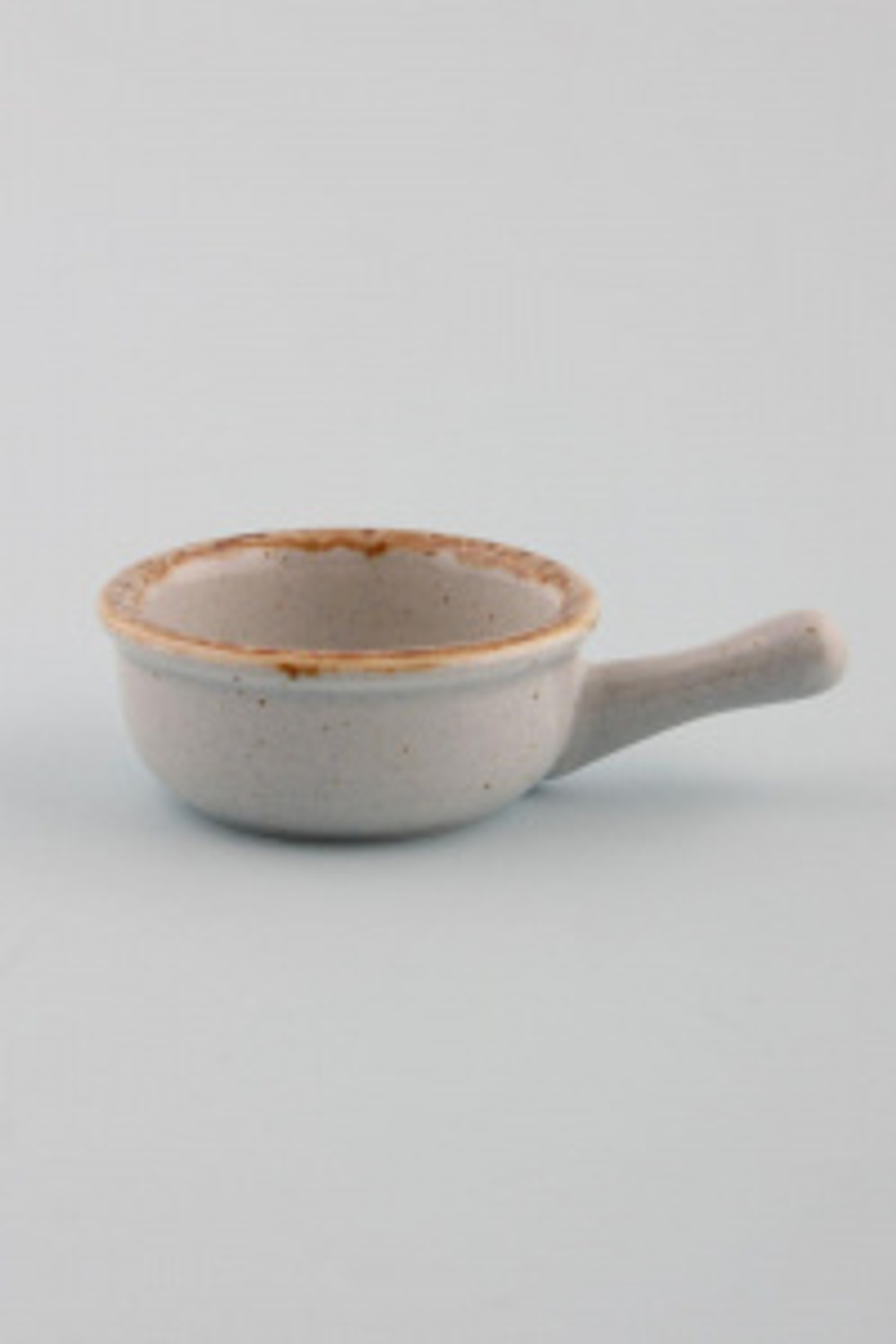 Соусник-сковорода d 6 см фарфор цвет серый Seasons