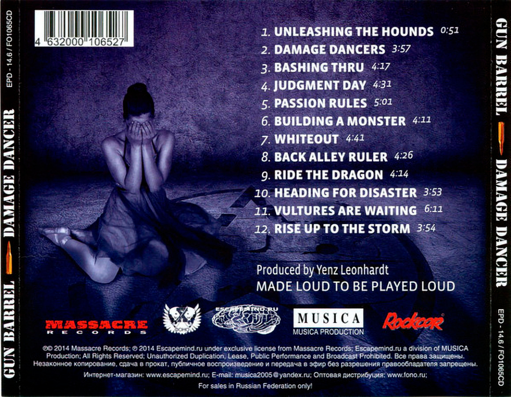 Gun Barrel / Damage Dancer (RU)(CD)