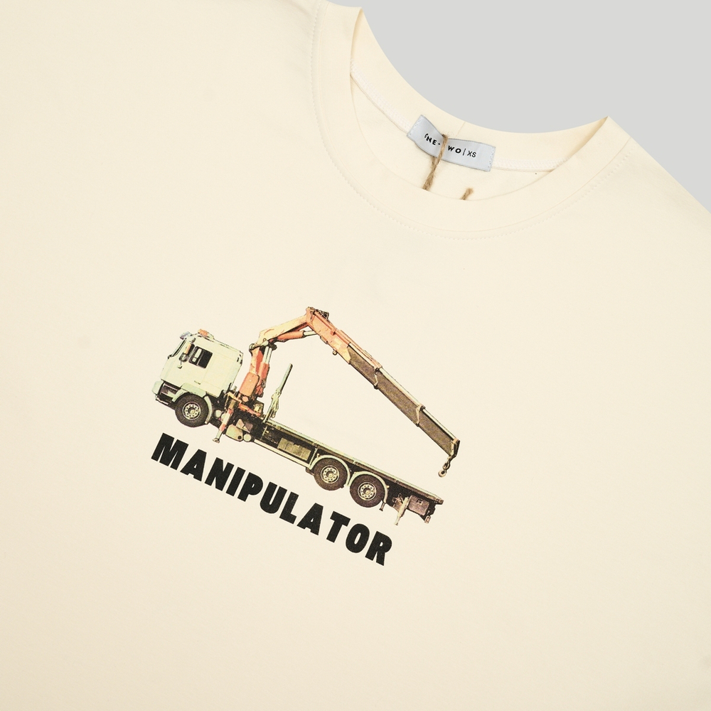 T-shirt MANIPULATOR Coconut Milk