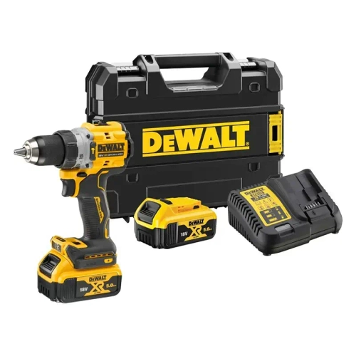 DeWalt DCD805P2T аккумуляторная ударная дрель-шуруповерт (2 x 5 Ач, ЗУ)