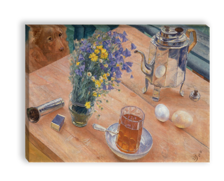 "Утренний натюрморт", Петров-Водкин К. С. картина для интерьера (репродукция)