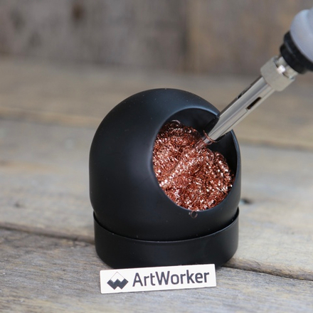 Стальная вата для чистки паяльника пластиковый контейнер