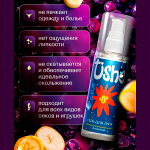 Возбуждающий съедобный лубрикант на водной основе с ароматом черной смородины и банана Tishe 125мл