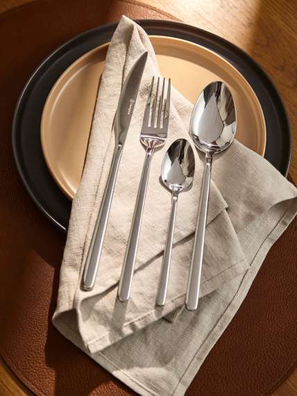 Набор столовых приборов pure, серебристые глянцевые, 16 пред.