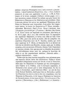 Oeuvres de Descartes. MEDITATIONES DE PRIMA PHILOSOPHIA. Volume 7 | P. Tannery; Ch. Adam