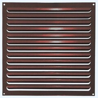 Решетка металлическая накладная РМ 350*350 окрашенная