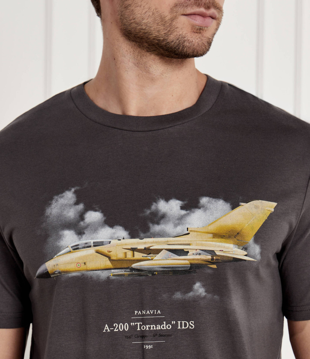 Футболка Aeronautica Militare - графитовый(TS2363J607)