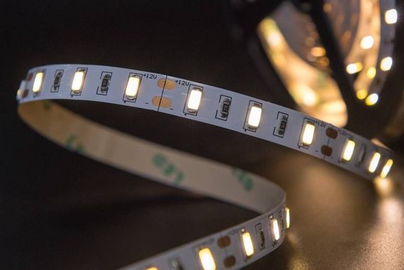 Светодиодная лента SWG 12W/m 60LED/m 5630SMD теплый белый 5M 001690