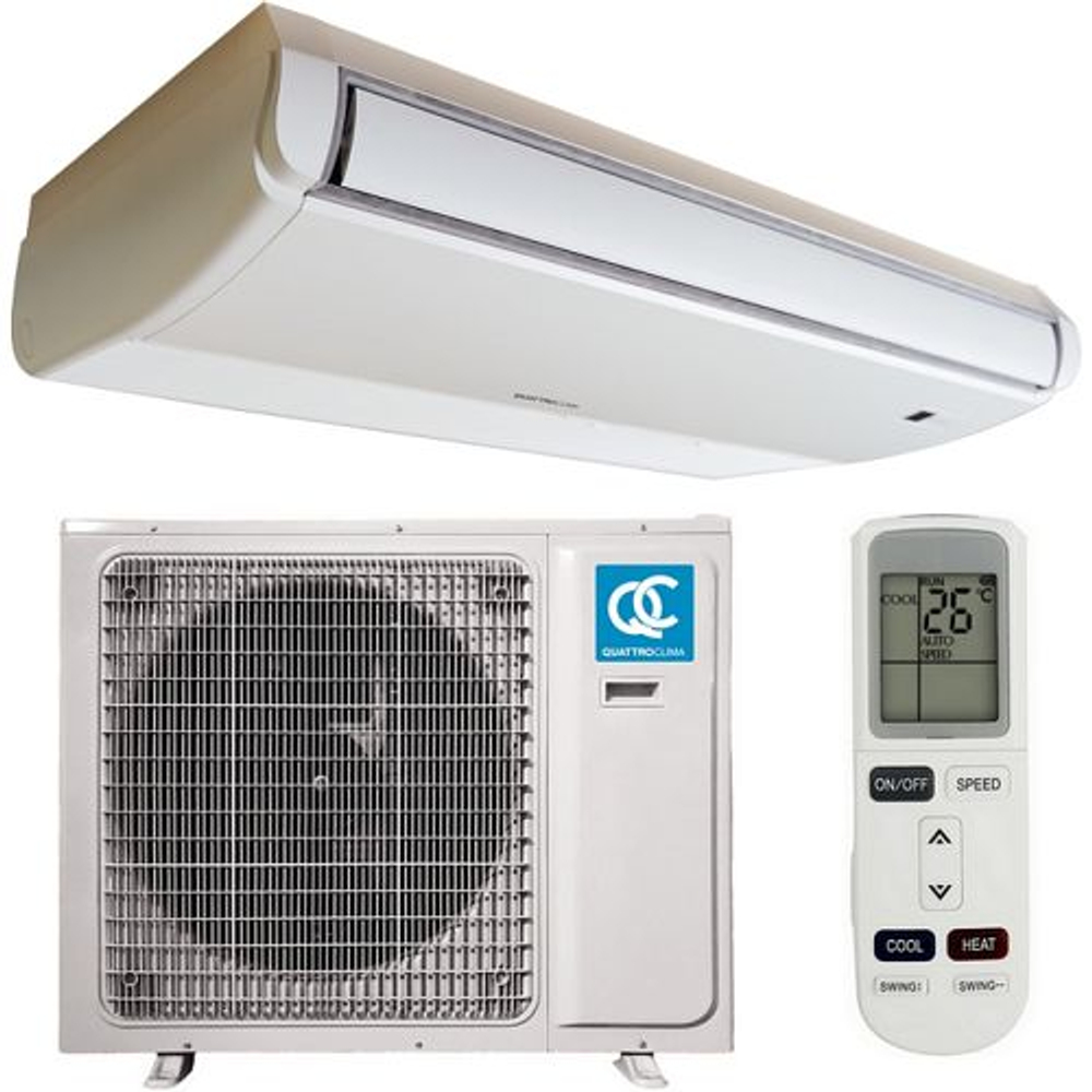 Сплит-система напольно-потолочная QUATTROCLIMA QV-I48FGE/QN-I48UGE
